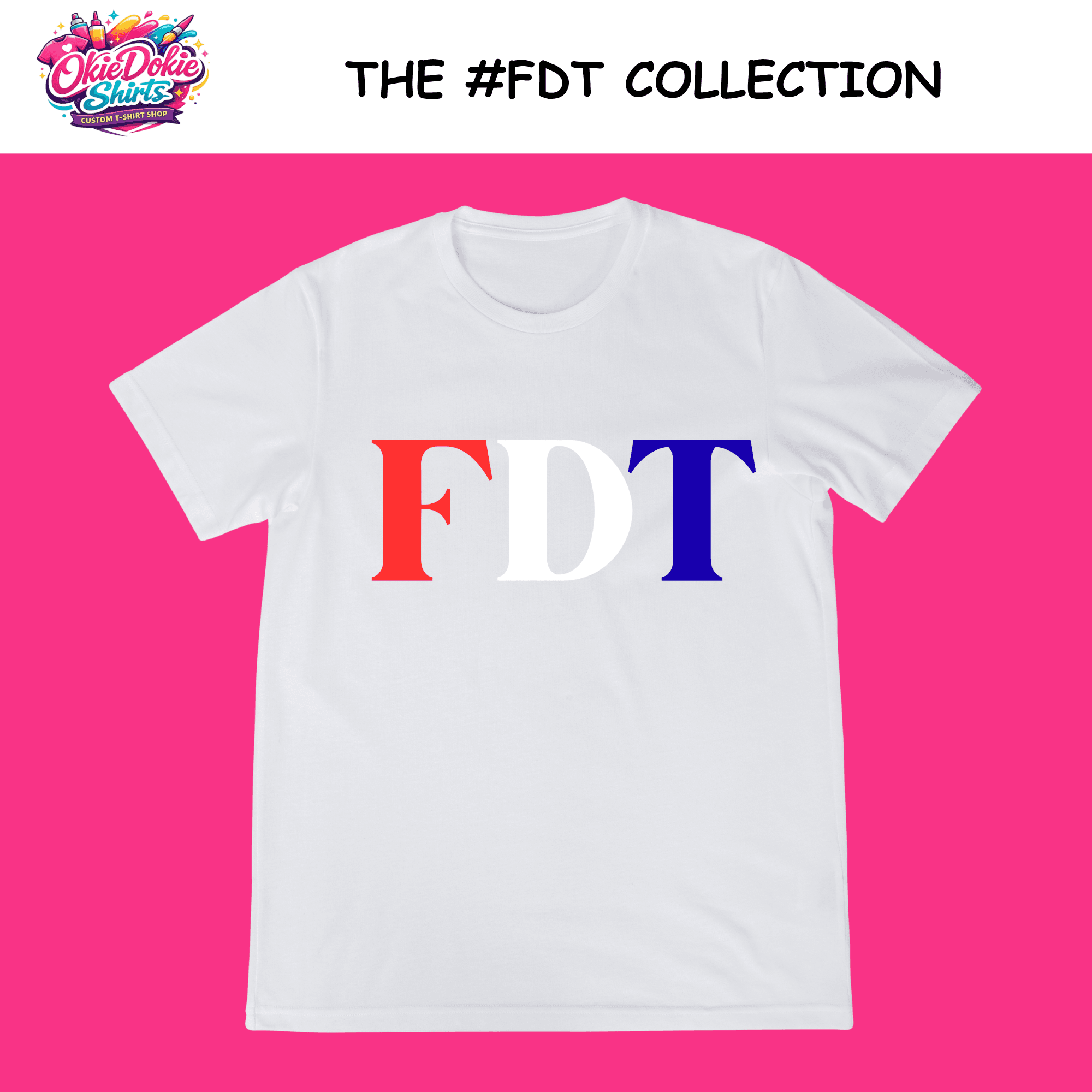 3 THE #FDT COLLECTION INITIALS
