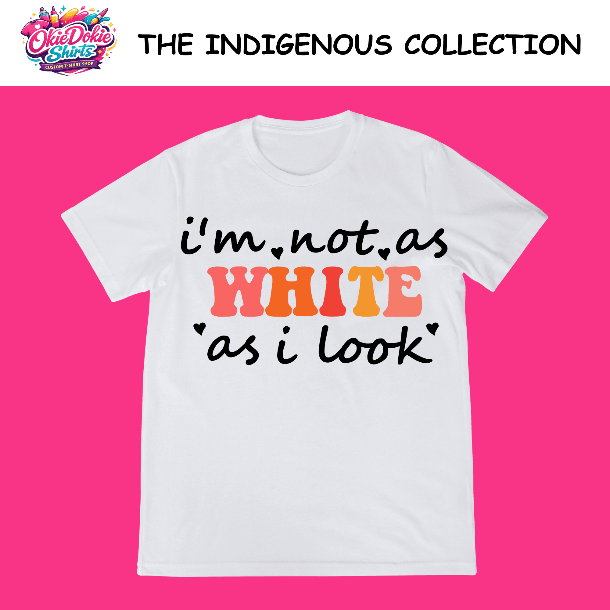I'M NOT AS WHITE AS I LOOK